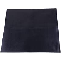 30 x 30 cm 1 mm Grosor Negro Hoja de Goma Industrial Estera de Placa de Alta Temperatura